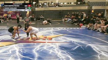 189 lbs Round 1 (4 Team) - Chase Catalano, Xavier, CT vs Alex Martin Pecino, Hononegah, IL