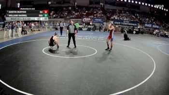 D 3 120 lbs 5th Place Match - Austin Burton, St. Louis Catholic vs William Harrel, Evangel Christian