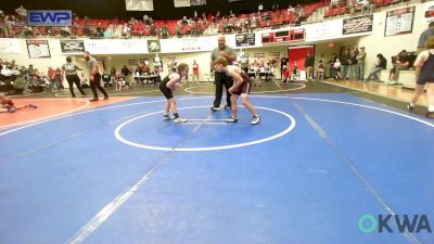 80 lbs Rr Rnd 1 - Tracer Mead, Eufaula Ironheads Wrestling Club vs Faith Ford, Locust Grove Youth Wrestling