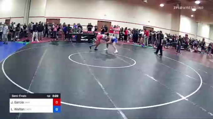 132 lbs Semifinal - Janida Garcia, Swamp Monsters Wrestling Club vs ...