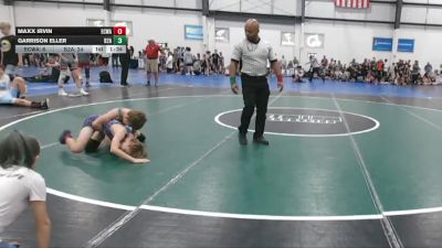70 lbs Round 2 (6 Team) - Garrison Eller, BELIEVE TO ACHEIVE vs Maxx Irvin, EASTERN CAROLINA WRESTLING ACADEMY