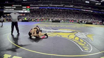 D4-150 lbs 5th Place Match - Maddox Cline, St Louis vs Alex Boyer, Union City