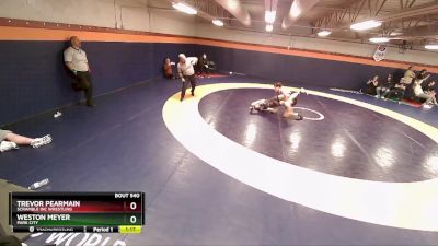 144 lbs Cons. Round 3 - Weston Meyer, Park City vs Trevor Pearmain, Scramble Inc Wrestling