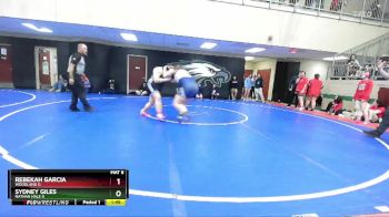 235 lbs Cons. Round 3 - Sydney Giles, Nathan Hale G vs Rebekah Garcia, Woodland G