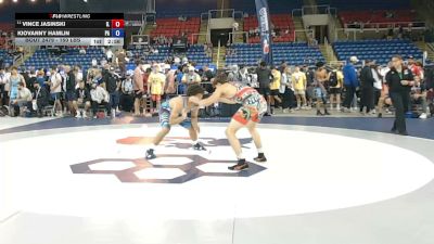 150 lbs Champ. Rd Of 32 - Vince Jasinski, Illinois vs Kiovanny Hamlin, Pennsylvania