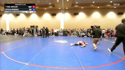 165-180 lbs Champ. Round 2 - Yael Wexler, Maryland vs Leticia Moreno, Rhode Island