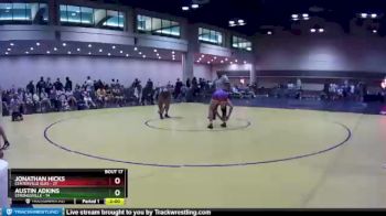 170 lbs Round 4 (10 Team) - Austin Adkins, Strongsville vs Jonathan Hicks, Centerville Elks