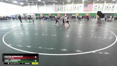 157 lbs Cons. Round 2 - Cody Ueberroth, Davenport University vs Colton Bornholdt, St. Cloud State