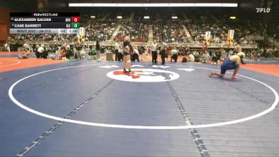 3A-215 lbs Cons. Round 2 - Alexander Galvan, Douglas vs Case Barrett, Glenrock