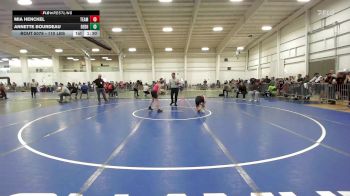 110 lbs Final - Mia Henckel, Team Tugman vs Annette Bourdeau, Dedham