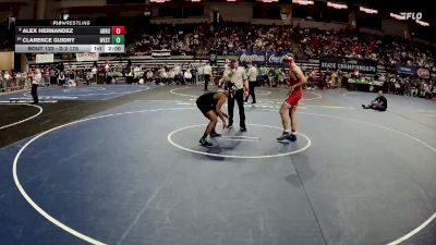 D 2 175 lbs Champ. Round 2 - Clarence Guidry, Westgate vs Alex Hernandez, Archbishop Rummel