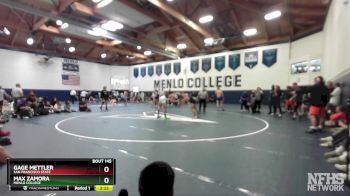 174 lbs Quarterfinal - Gage Mettler, San Francisco State vs Max Zamora, Menlo College