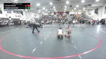 113 lbs Cons. Round 5 - Joseph Gonthier, Laguna Hills vs Dylan Carlos, Shadow Hills