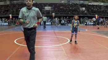 73 lbs Consi Of 4 - Marcus Perez, El Paso WildCats vs Austin Angle, Colts Wrestling Club - SV