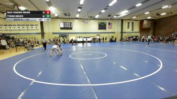 133 lbs Cons. Round 1 - Tyson Bruce, Augustana (il) vs Max Vander Meide, Linfield