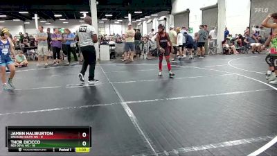 92 lbs Round 3 (6 Team) - Thor DiCicco, Red Devil WC vs Jamen Haliburton, Orchard South WC