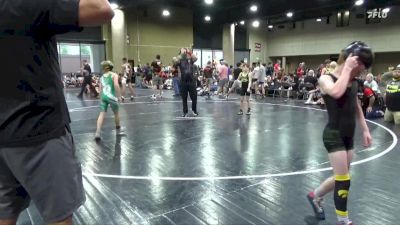 75 lbs Round 4 (6 Team) - Korr Chambers, The Factory Wrestling vs Wyatt Ballay, Williamson County WC