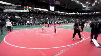 50 lbs Cons. Round 3 - Hayes Bolinger, Unattached vs Tarric Jomaa, JRP1