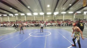 88 lbs Quarterfinal - Jason Hubbard, Ganado WC vs Kasseus Delarosa, Valley Bad Boys