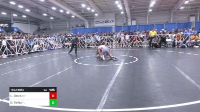 120 lbs Final - Logan Davis, WV vs Gabriel Tellez, FL