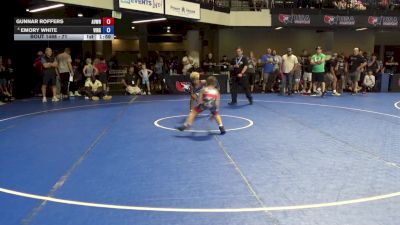 71 lbs Cons. Rd Of 16 - Gunnar Roffers, Aviators Wrestling vs Emory White, Virginia