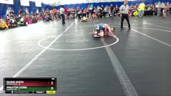 84 lbs Round 3 (8 Team) - Quinn Smith, Killer Elite vs Preston Dorn, Phoenix WC