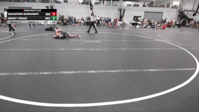 132 lbs Round 4 (6 Team) - Salvatore Borrometi, RedNose vs Brody Tobias, Grit Mat Club Red