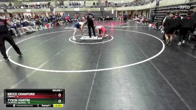 189 lbs Round 1 (4 Team) - Bryce Crawford, Liberty vs Tyson Martin, LaCrosse Aquinas