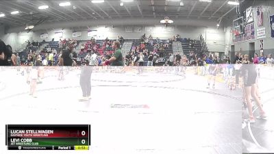 70/75 Round 3 - Lucan Stellwagen, Eastside Youth Wrestling vs Levi Cobb, JET Wrestling Club