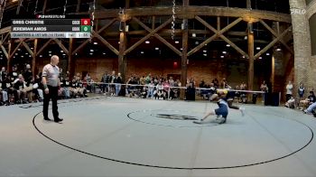 144 lbs Quarters & 1st Wb (16 Team) - Greg Christie, Coahulla Creek vs Jeremiah Amos, Cook