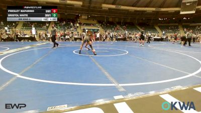 73-82 lbs Rr Rnd 5 - Presley Maturino, Broken Arrow Wrestling Club vs Bristol White, Spartan Wrestling Fort Smith