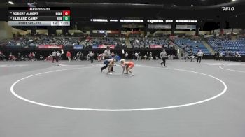 125 lbs Cons. Round 2 - 6 Leland Camp, Reinhardt vs Robert Albert, Missouri Valley