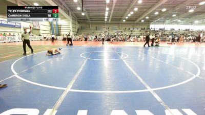 60 lbs Rr Rnd 2 - Tyler Foreman, Steel Hunt Savages vs Cameron Digla, The Fort Hammers