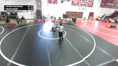 110-115 lbs Round 5 - Kelsie Chater, Pounders WC vs Hayden Yanagisawa, Arete Wrestling Academy