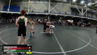 68 lbs Round 1 (4 Team) - Emmett Filbert, Vipers Wrestling vs Preston Dalton, Yale Street