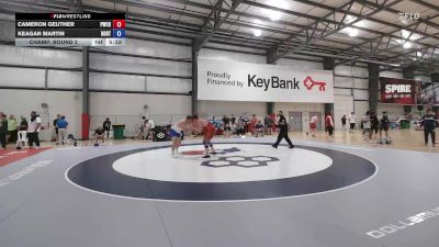 125 kg Champ. Round 2 - Cameron Geuther, Panther Wrestling Club RTC vs Keagan Martin, Boilermaker RTC