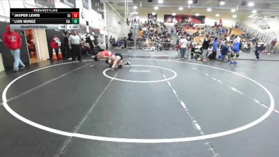 190 lbs Quarterfinal - Luis Nunez, Shadow Hills vs Jasper Lewis, Santa Ana