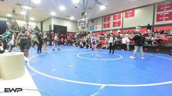 110 lbs Rr Rnd 3 - Macy Dobson, Wilson-Henryetta vs Hayden Chambers, Bristow
