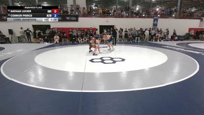 70 kg Cons. Quarters - Nathan Lucier, Bearcat Wrestling Club vs Connor Pierce, NLWC/TMWC