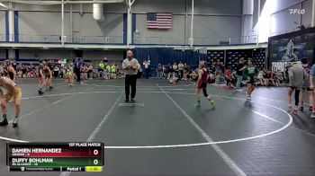 64 lbs Finals (2 Team) - Damien Hernandez, Kraken vs Duffy Bohlman, PA Alliance