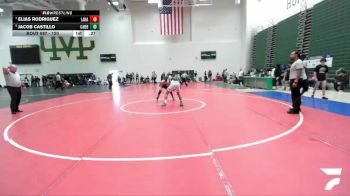 120 lbs 5th Place Match - Elias Rodriguez, La Habra vs Jacob Castillo, Cabrillo/Long Beach
