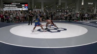 61 lbs Cons. Round 3 - Collin Metzgar, Colorado Mesa Wrestling Club vs Adam Concepcion, Frost Boyz