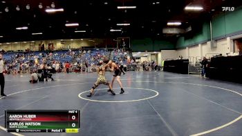 113 lbs Champ. Round 1 - Karlos Watson, North Gaston vs Aaron Huber, Newton Conover
