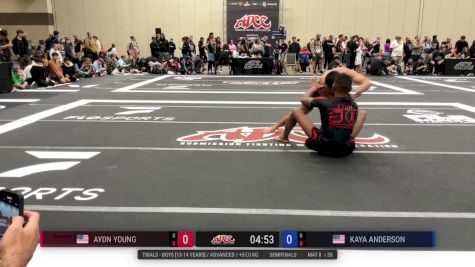 Aydn Young vs Kaya Anderson 2025 ADCC Orlando Open/Youth Trials