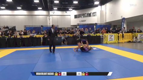 Brianna R Pacis vs Miriam Brilhante Machado 2024 World IBJJF Jiu-Jitsu No-Gi Championship