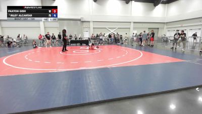 120 lbs Champ. Round 3 - Paxton Gish, WI vs Riley Alcantar, PA