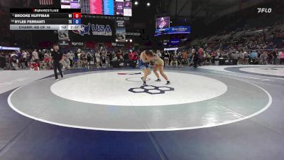 190 lbs Champ. Rd Of 16 - Brooke Huffman, WI vs Rylee Ferranti, TX