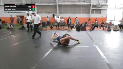 120 lbs Round 2 (4 Team) - Tucker Perl, Valor Wrestling vs John Bremke, Westshore WC