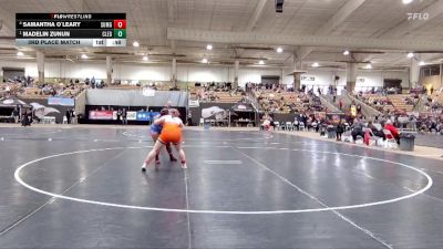 Girls 235 lbs 3rd Place Match - Samantha O`leary, Summit High School vs Madelin Zunun, Cleveland High School