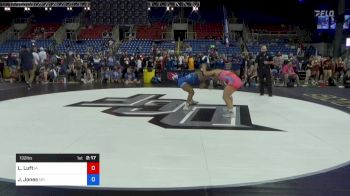 132 lbs Quarters - Lilly Luft, Iowa vs Janiah Jones, Missouri